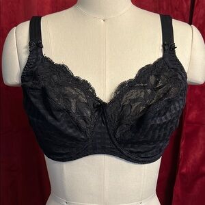 Prima Donna Black Lace Full Coverage Bra